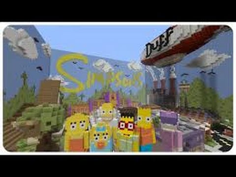 Minecraft Xbox 360 Simpsons Hide & Seek