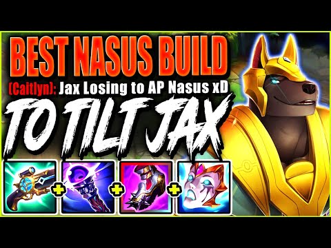 I created the Best Full AP PEN Nasus Build to TILT JAX TOP LANE COMPLETELY 💀💀 | s15 Full Gameplay