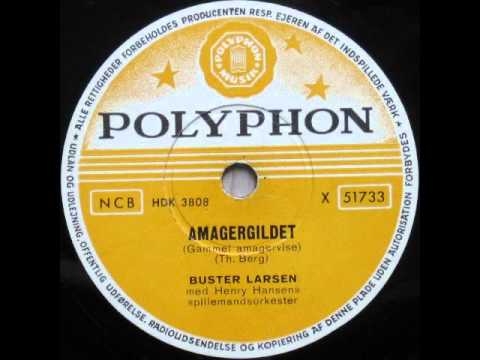 Amagergildet - Henry Hansens spillemandsorkester; Buster Larsen 1955