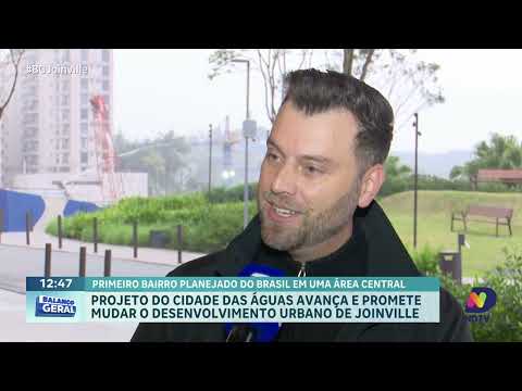 Cidade das Águas avança em Joinville e promete novo modelo urbano no país