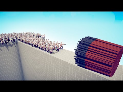 CAN 100x ASSASSINS CROSS THE BRIDGE? - TABS | Totally Accurate Battle Simulator 2023