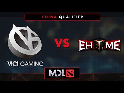 VG vs EHOME Game 2 - MDL 2017 China Qualifier: Losers' Round 2 - @LyricalDota @tsunami643
