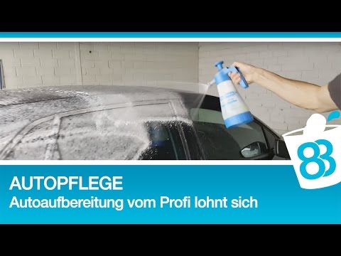Autopflege - Auto aufbereiten - Autoaufbereitung vom Profi lohnt sich