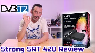 Strong SRT420 im Test mit DVB-T2 Free-To-Air TV und Google Play Store! Die perfekte Android TV Box?