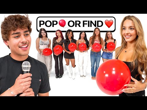 Pop The Balloon Or Find Love!