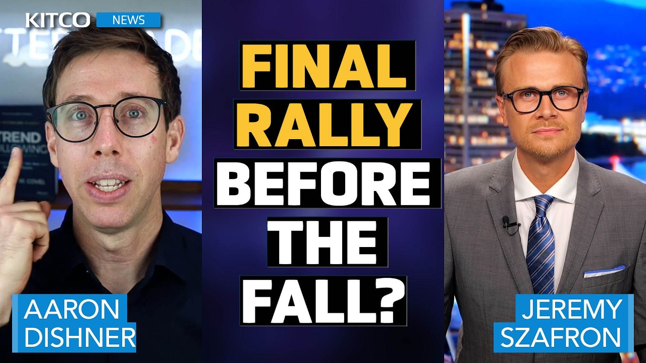 Bitcoin to $173K Then 80% Crash? Gold Topped? Traders Must See This Now | Aaron Dishner