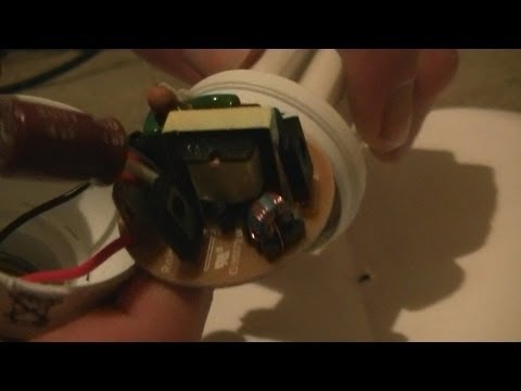 Energiesparlampe zerlegen - eflose #234