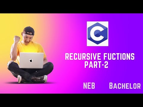 C Program To Find Factorial of a Number using Recursion || NEB, Bachelor