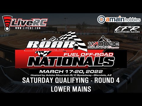 2022 ROAR Nitro Off-Road Nationals - Saturday Qualifying (Round 4) & Lower Mains