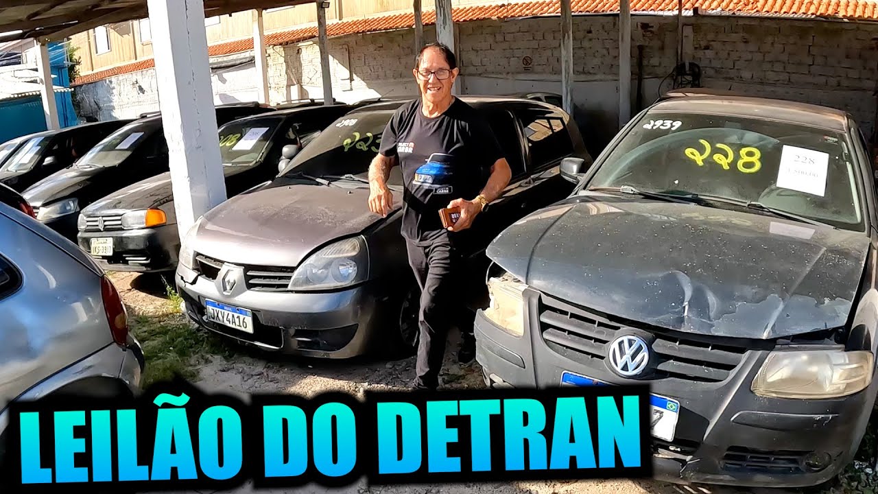 VISITAMOS UM LEILÃO COM CARROS E MOTOS A PARTIR DE R$75,00!