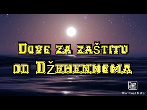Molitve za zaštitu od Džehennema