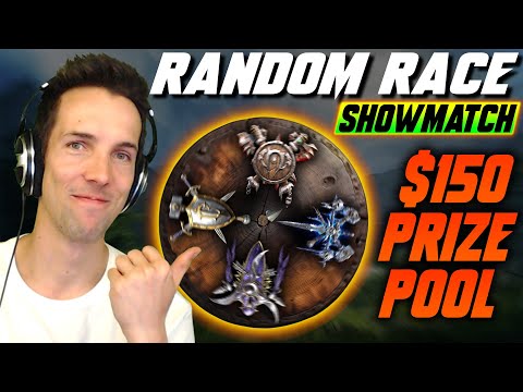 Professional Gamers Out Of Comfort Zone - Forced To Play Random - $150 showmatch - WC3 - Grubby