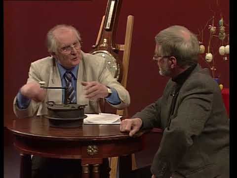 Der Kunstberater - Kaffeeröster mit Herdring um 1900