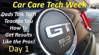 Car Care Tech Week - Day 1 - Intro and Before/After for the 2015 Mustang GT  50th Anniversary
