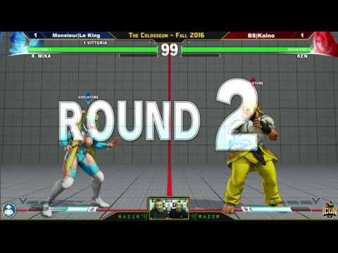 The Colosseum - Fall 2016 - Top 8 - Monsieur|Le King (Mika) vs BS|Kaino (Ken)