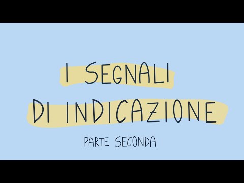 I Segnali di Indicazione Pt. 2 | Patente Facile