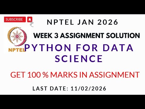 Python For Data Science Week 3 Assignment 3