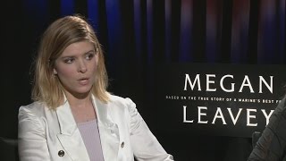 Patty talks to actress Kate Mara, star of Megan Leavey video
