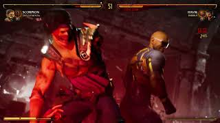 Mortal Kombat 1 SCORPION VS HAVIK FIGHT
