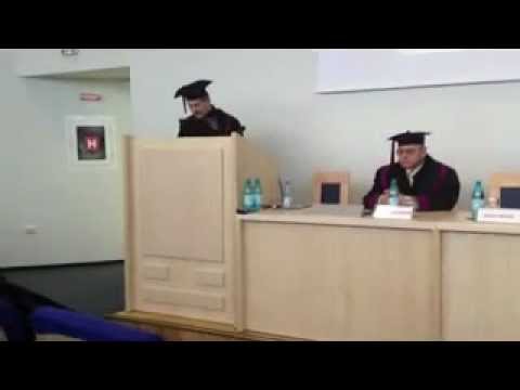 Attribution of Doctor Honoris Causa Degree to Professor Lorenzo Magnani in Suceava