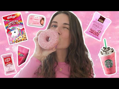 SPISER KUN PINK MAD EN HEL DAG!