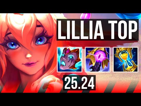 LILLIA vs MALPHITE (TOP) | 56K damage | KR Diamond | 25.24