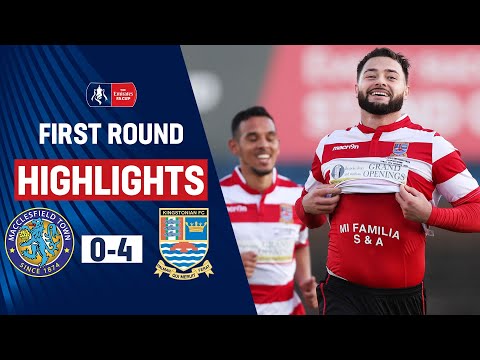 Non-League Kingstonian Dominate Macclesfield! | Macclesfield 0-4 Kingstonian | Emirates FA Cup 19/20