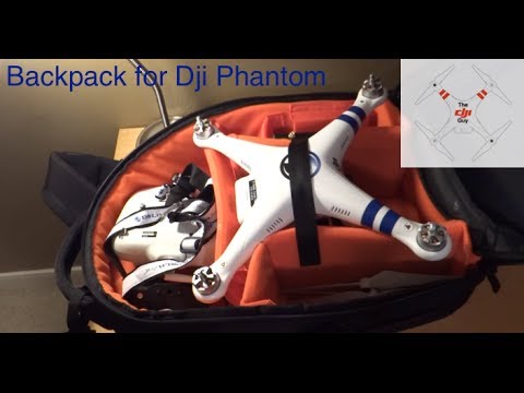 Dji Phantom用のスリックバックパック (Slick Backpack for the Dji Phantom)