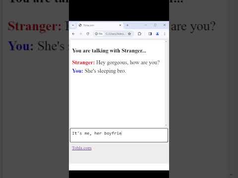 Meet her Boyfriend! #tohla #textchat