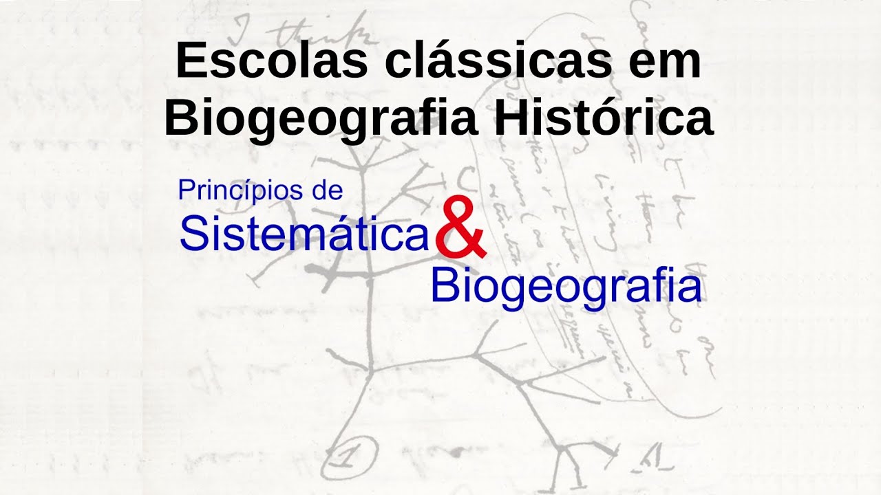 Escolas clássicas em Biogeografia Histórica
