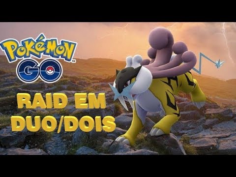 GAMEPLAY RAID EM DUO/2 RAIKOU NOVIDADES E PESQUISA QUEIMAR LARGADA | Pokémon GO