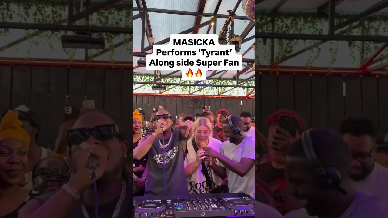 masickamusic performs ‘Tyrant’ 🔥🔥🔥🔥#djagonline #teamag #ukdj #tiktokdj