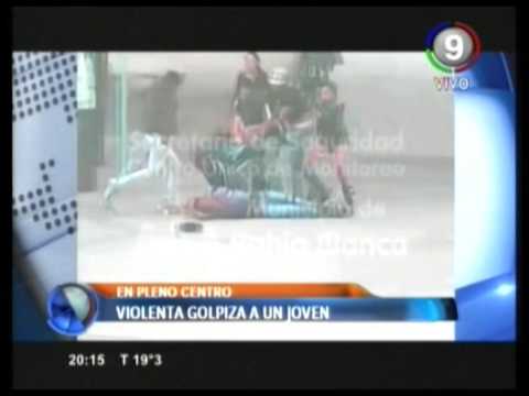 Canal 9 Bahía Blanca - COBARDE AGRESIÓN