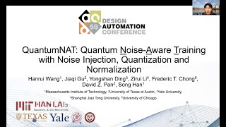 QuantumNAT: Quantum Noise-Aware Training w/ Noise Injection, Quantization and Normalization [DAC'22]