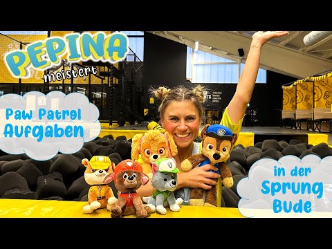 🐶 PAW PATROL Abenteuer ✨ Pepina löst mutige Aufgaben in der Sprungbude 🔍