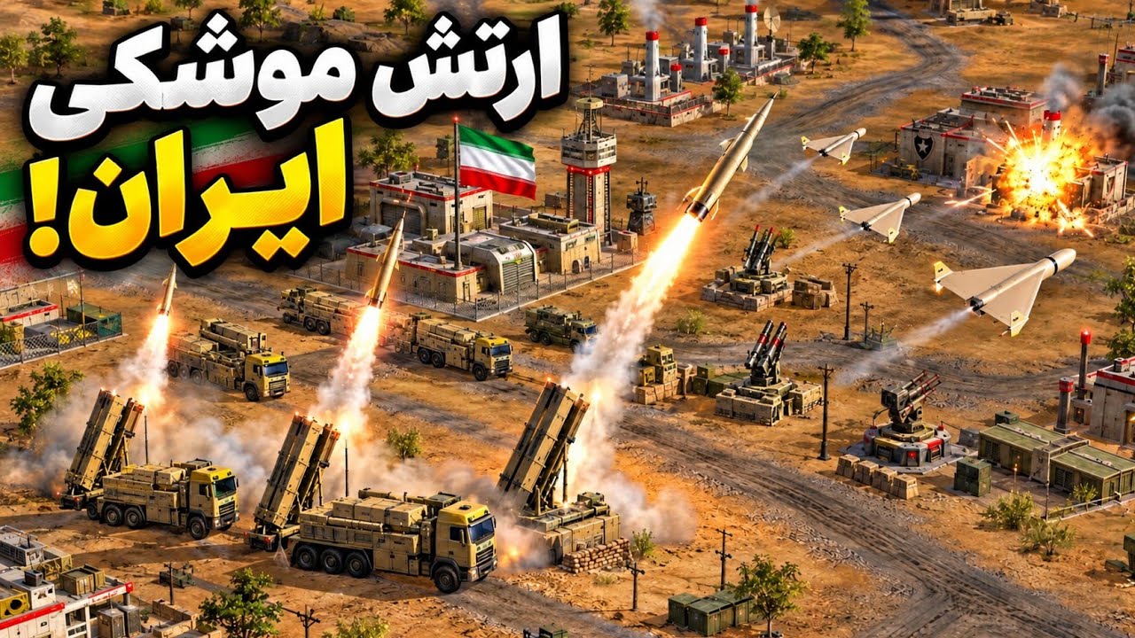 ارتش ایران به بازی اومد! بازسازی جنگ ایران و آمریکا | General zero hour 
