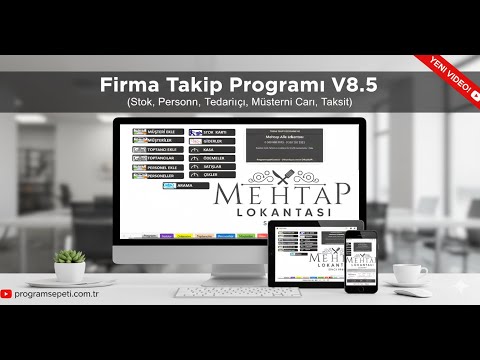 Excel Firma Cari Takip Programı Tanıtım