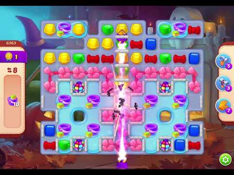 HomeScapes Level 6363 no boosters (10 moves)