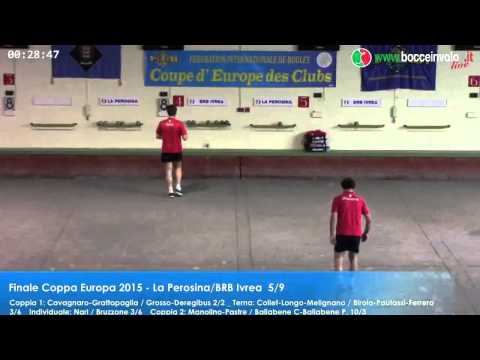 Finale Coppa Europa 2015 - La Perosina vs B.R.B. Ivrea - Partite Tradizionali
