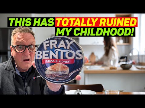 I TRIED a FRAY BENTOS Steak & Kidney Pie!  - Some things are BETTER LEFT in THE PAST!