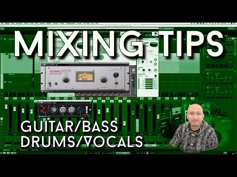 Mixing Tips - because you asked for it!