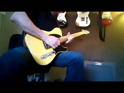 Budz Custom Danocaster T Styles PUs - Blackguard Freakin Era Danocaster Tele - Demo 1