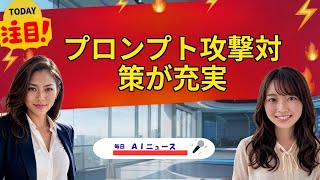 【AIニュース】プロンプト攻撃対策が充実 | 2026年06月08日
