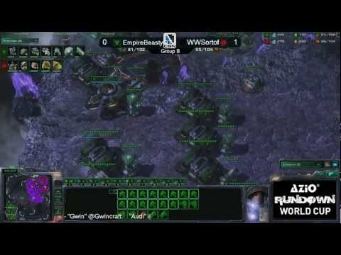 AZiO Rundown World Cup Group B: EmpireBeastyqt vs. WWSoftOf - Game 2
