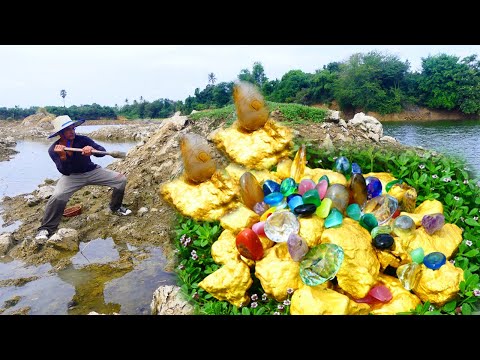 VANDA GOLD HUNTER# The process of finding gems! and digging for gold, hunting for diamonds.