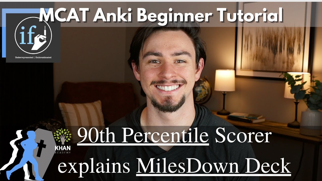 MileDown Anki + Khan Academy MCAT Tutorial || Using FREE MCAT Resources