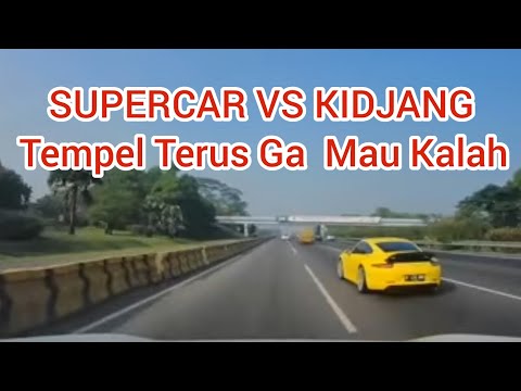 EDAN!! SUPERCAR KEBUT KEBUTAN DI TOL JAGORAWI