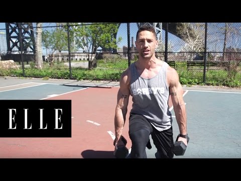 5 Moves to Get Your Booty in Shape | ELLE