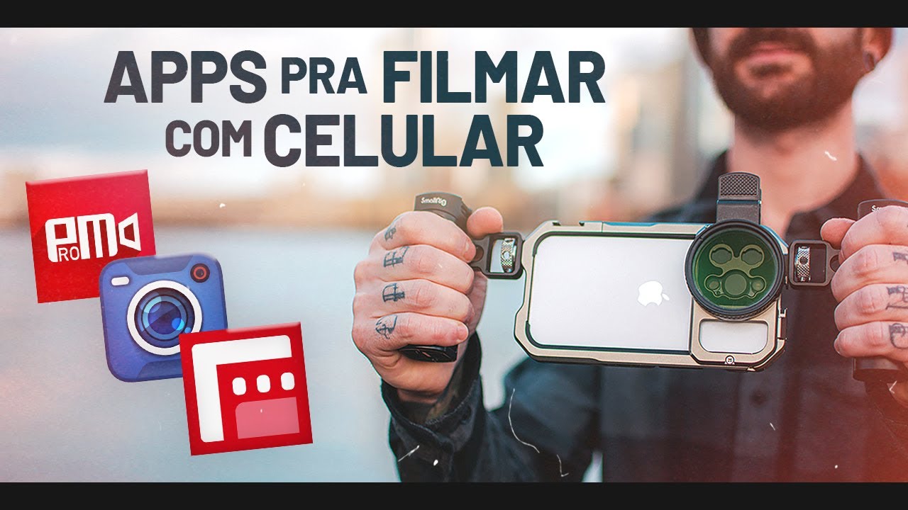 Melhores APLICATIVOS pra Filmar com CELULAR!