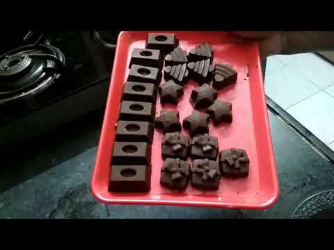 చాలా తక్కువ ingredients తో ఇంట్లోనే చాక్లెట్ తయారు చేయ్యండి./Home made chocolate preparetion